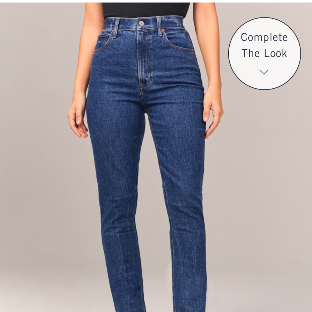 Curve Love Ultra High Rise 90s Slim Straight Jean